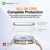 AT Apple Watch Ultra Marsix Pro Bumper w/ Glass 49MM - TRANSPARENT