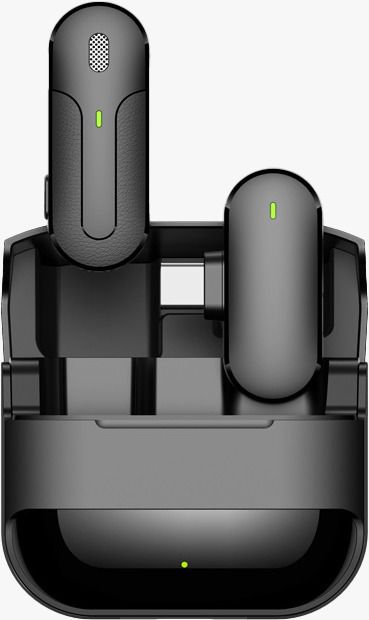 GREEN Wireless Microphone (Type C Connector) - BLACK