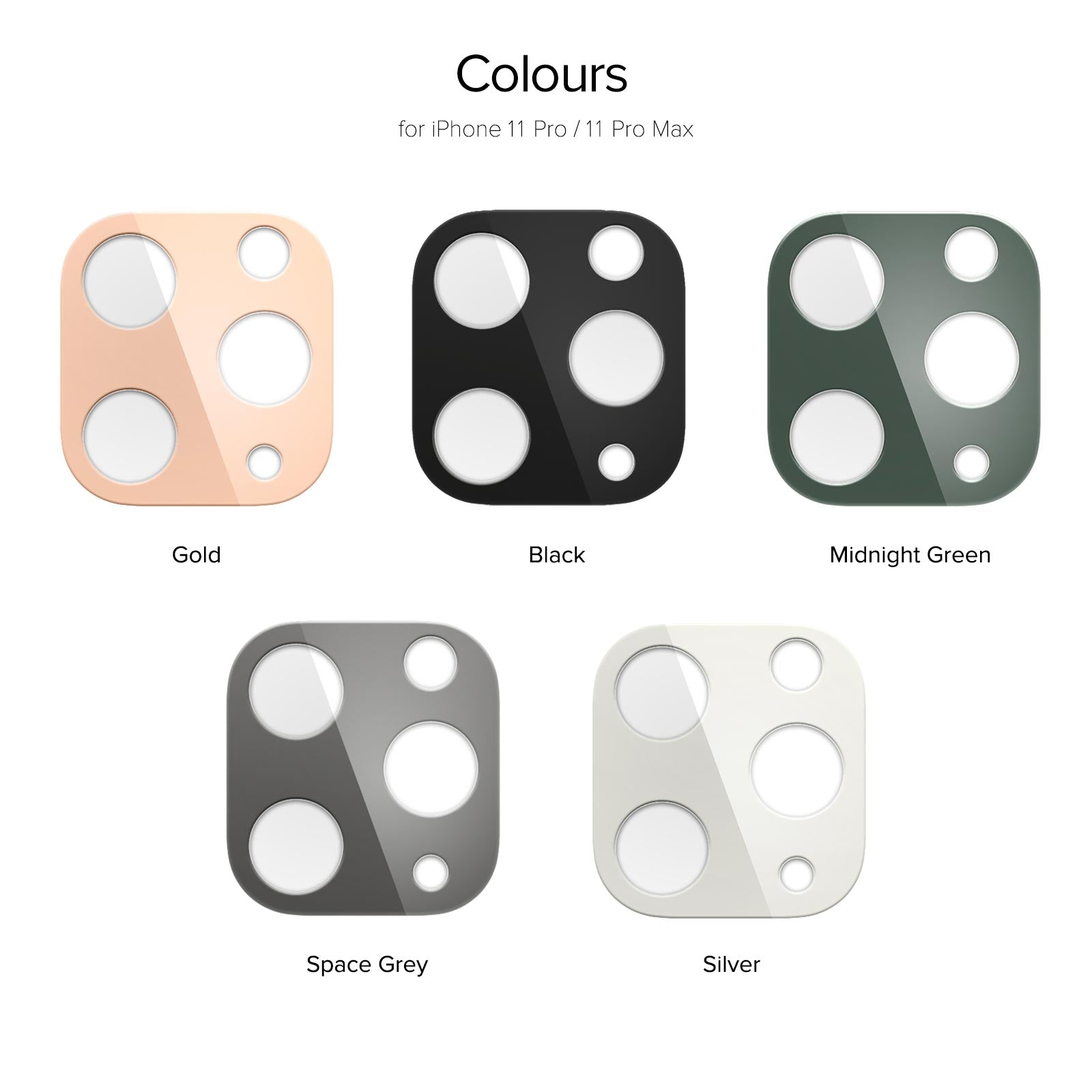 Spigen iPhone 11Pro Max / 11Pro FC Camera Lens (2P)