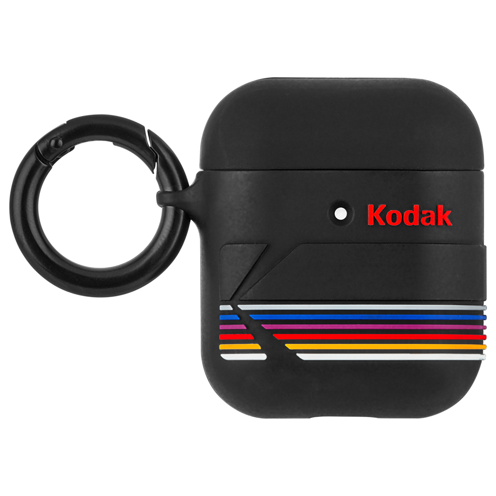 CASE-MATE Kodak AirPod Case - Matte Black + Shiny Black Logo - Default Title Model