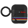 CASE-MATE Kodak AirPod Case - Matte Black + Shiny Black Logo