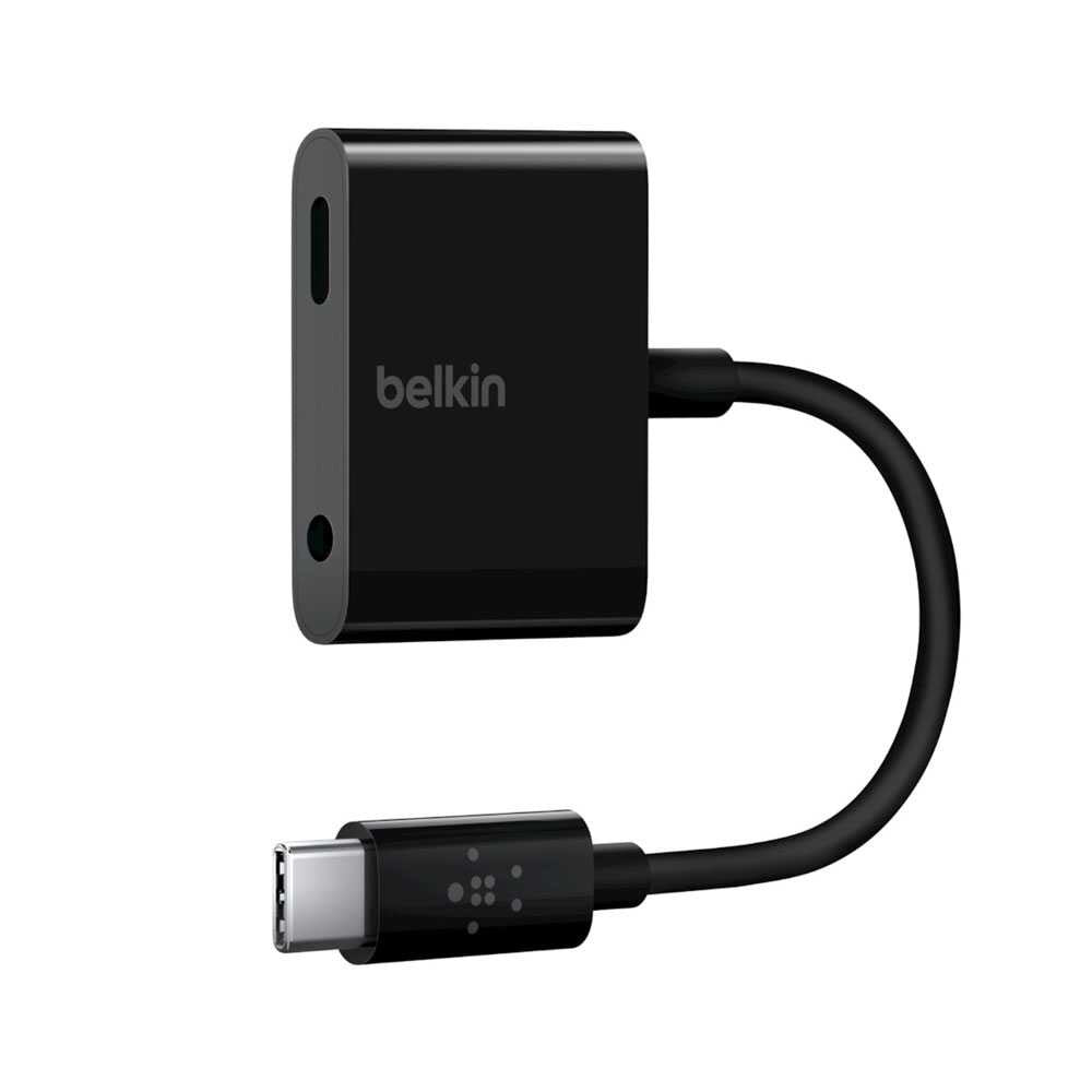 Belkin 3.5mm Audio + USB-C Charge Adapter