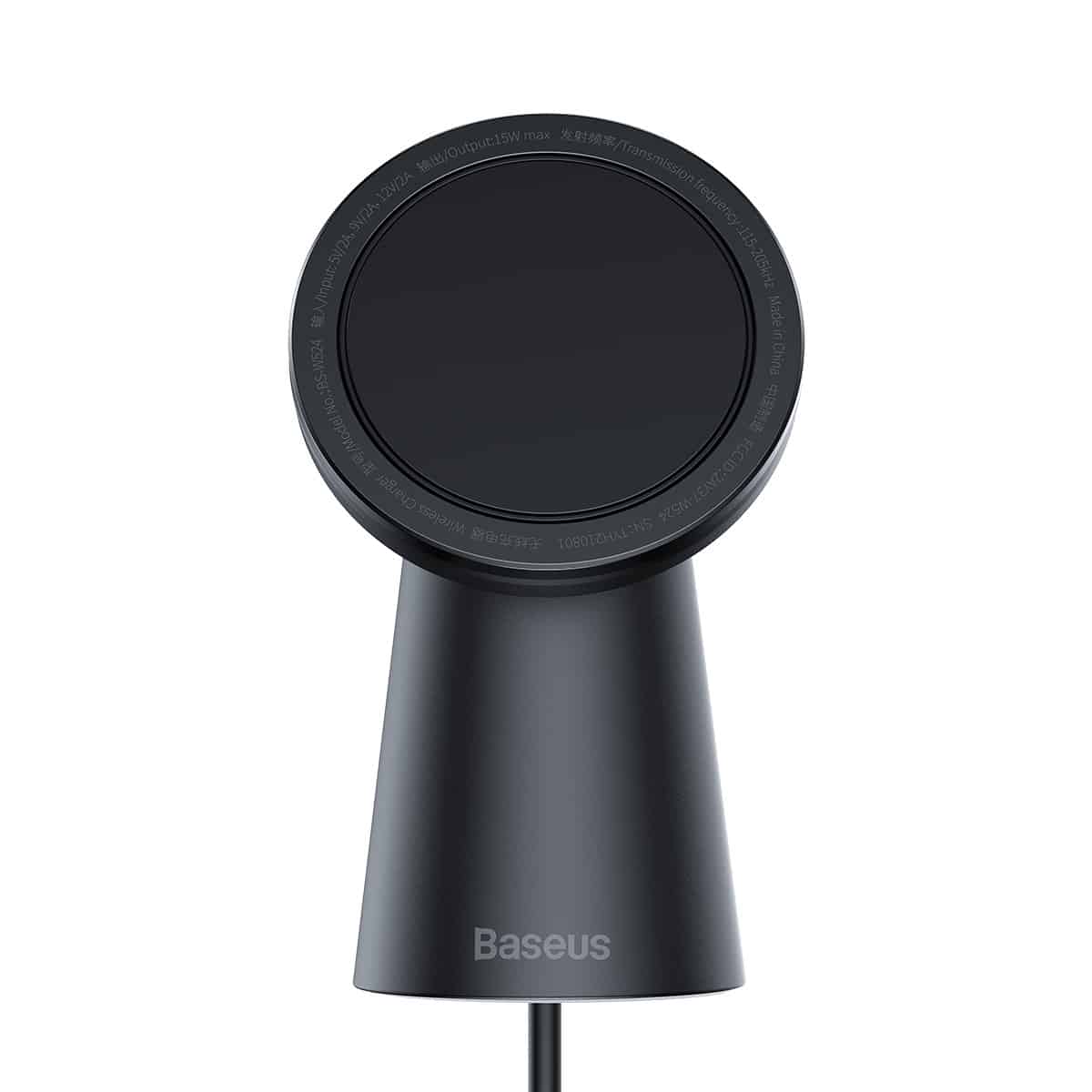 BASEUS Simple Magnetic Stand Wireless Charger - BLACK
